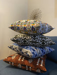 Housse de coussin décoratif aux motifs d'Afrique Bissau