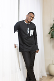 Chemise noire homme