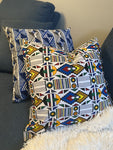 Housse de coussin décoratif aux motifs d'Afrique Dodoma